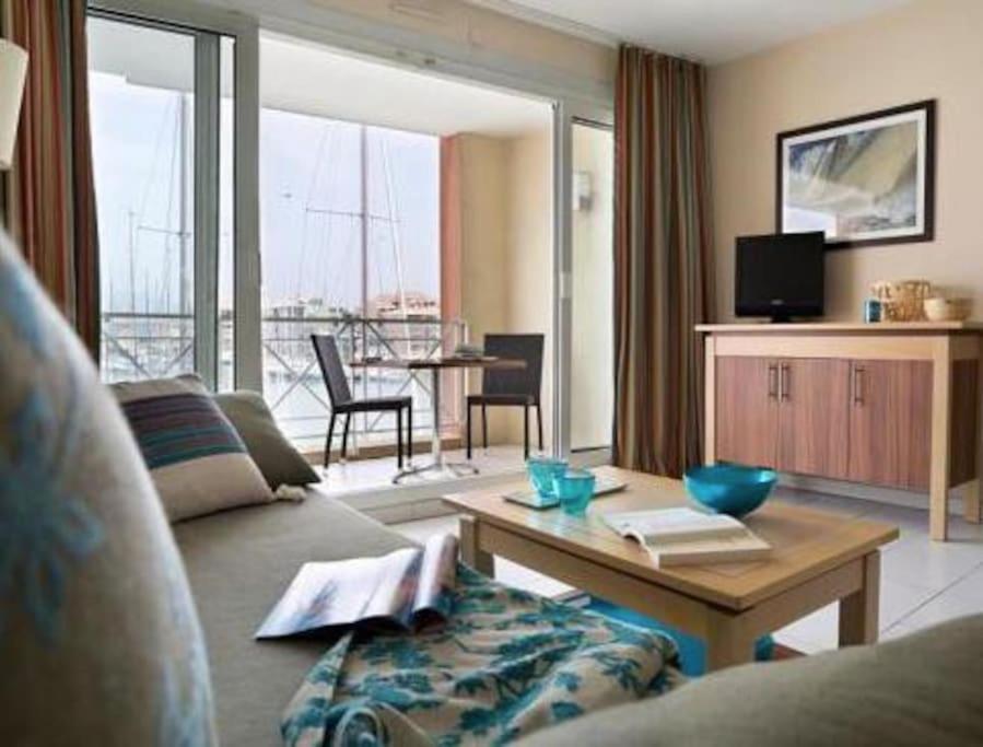 Port Frejus Cap Hermes Vue Mer Et Port Pieds Dans L'Eau Piscine Pkg 外观 照片