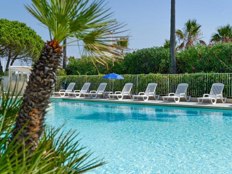 Port Frejus Cap Hermes Vue Mer Et Port Pieds Dans L'Eau Piscine Pkg 外观 照片