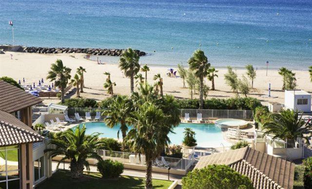 Port Frejus Cap Hermes Vue Mer Et Port Pieds Dans L'Eau Piscine Pkg 外观 照片